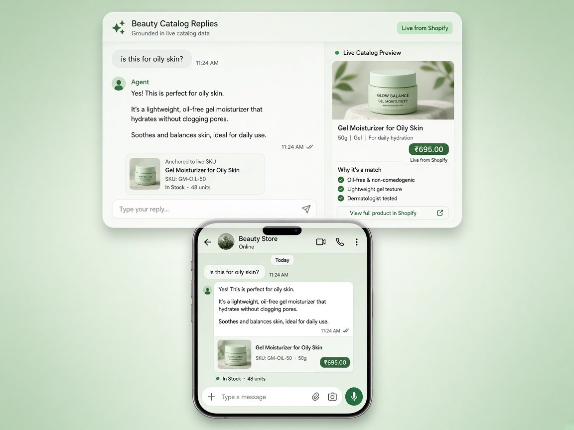 Product catalogue view showing high-margin ecommerce categories for an Indian online store