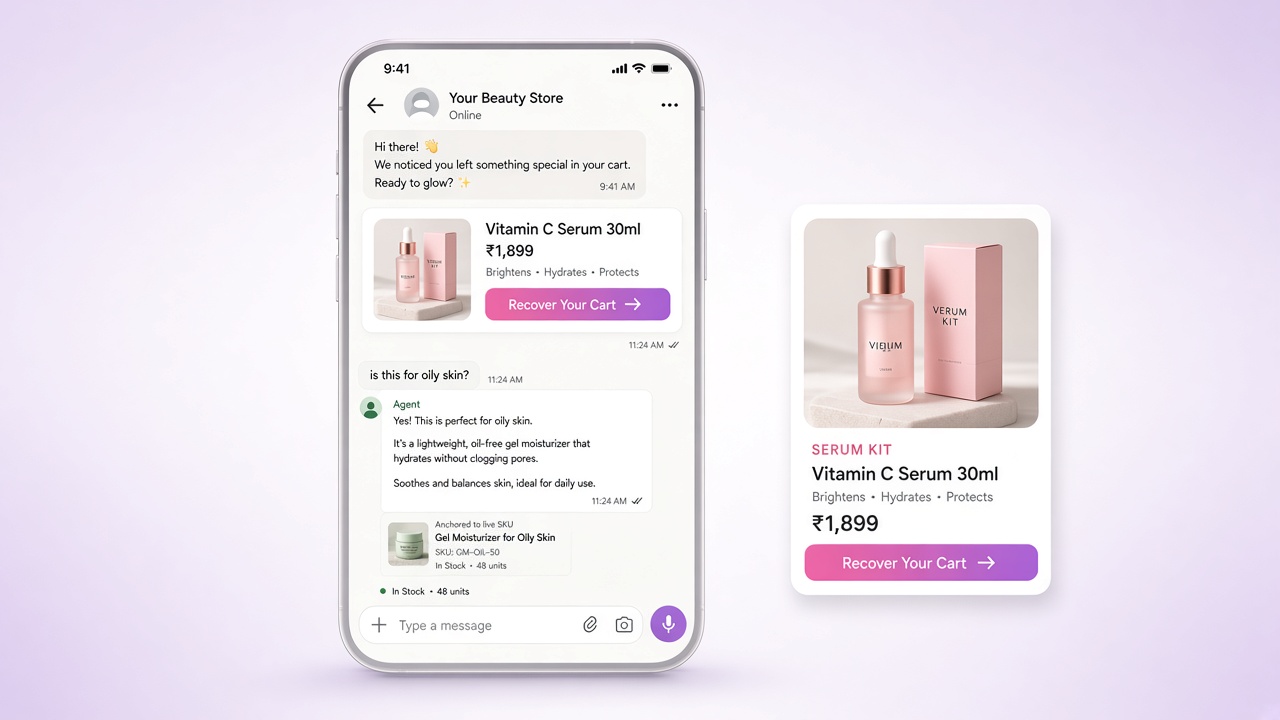 Short-form video funnel turning Instagram Reels and YouTube Shorts views into ecommerce leads